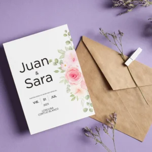 Diseño de invitacion con foto 3