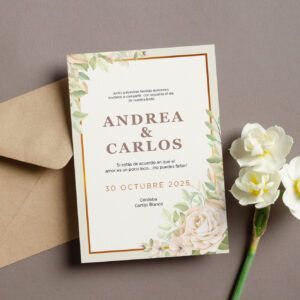 diseño de invitaciones de boda únicas