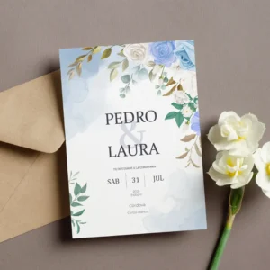 Diseño de invitacion natural 16