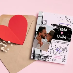 Diseño de invitacion con foto 3