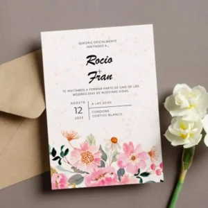 Diseño de invitacion natural 14