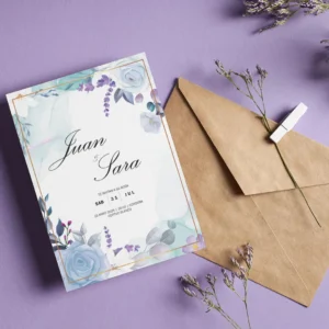 Diseño de invitacion con foto 8