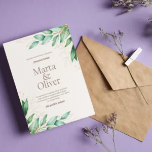 Diseño de invitacion con foto 4