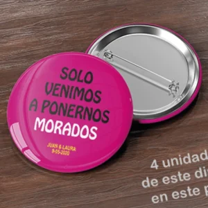 Pack 1 Chapas para bodas – 8 Modelos