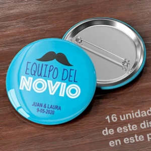 Pack 2 Chapas para bodas – 2 Modelos