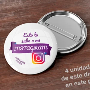 Pack 5 Chapas para bodas – 5 Modelos
